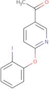 1-(6-(2-iodophenoxy)pyridin-3-yl)ethanone