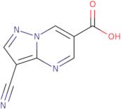 3-Cyanopyrazolo[1,5-a]pyrimidine-6-carboxylic acid