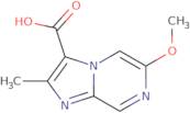 6-Methoxy-2-methylimidazo[1,2-a]pyrazine-3-carboxylic acid