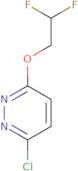 3-Chloro-6-(2,2-difluoroethoxy)pyridazine