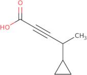 4-Cyclopropylpent-2-ynoic acid