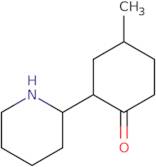 4-Methyl-2-(piperidin-2-yl)cyclohexan-1-one