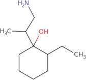 1-(1-Aminopropan-2-yl)-2-ethylcyclohexan-1-ol