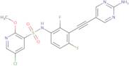 N-[3-[2-(2-Amino-5-pyrimidinyl)ethynyl]-2,4-difluorophenyl]-5-chloro-2-methoxy-3-pyridinesulfonamide