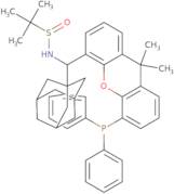 -N-((1S)-(Adamantan-1-yl)(5-(diphenylphosphanyl)-9,9-dimethyl-9H- xanthen-4-yl)methyl)-2-methyl-2-propanesulfinamide