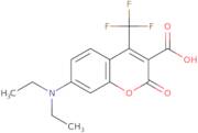 7-(Diethylamino)-4-(trifluoromethyl)coumarin-3-carboxylic acid