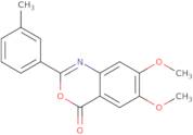 6,7-Dimethoxy-2-(3-methylphenyl)-4H-3,1-benzoxazin-4-one