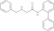 2-Benzylamino-N-biphenyl-2-yl-acetamide