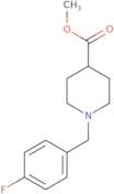 Methyl 1-[(4-fluorophenyl)methyl]piperidine-4-carboxylate