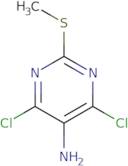 4,6-Dichloro-2-(methylthio)-5-pyrimidineamine