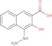 4-Hydrazino-3-hydroxy-2-naphthoic acid