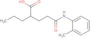 2-(2-o-Tolylcarbamoyl-ethyl)-pentanoic acid