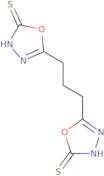 5-[3-(5-Mercapto-1,3,4-oxadiazol-2-yl)propyl]-1,3,4-oxadiazole-2-thiol