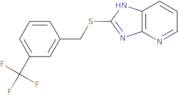 2-{[3-(Trifluoromethyl)benzyl]thio}-3H-imidazo[4,5-b]pyridine