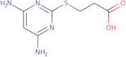 3-(4,6-Diamino-pyrimidin-2-ylsulfanyl)-propionic acid