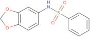 N-(1,3-Benzodioxol-5-yl)benzenesulfonamide