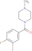 1-(3,4-Difluorobenzoyl)-4-methylpiperazine