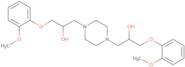 α,α'-Bis[(2-methoxyphenoxy)methyl]-1,4-piperazinediethanol