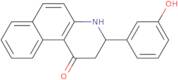 3-(3-Hydroxyphenyl)-1H,2H,3H,4H-benzo[f]quinolin-1-one