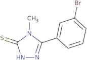 5-(3-Bromophenyl)-4-methyl-4H-1,2,4-triazole-3-thiol