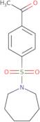 1-[4-(Azepane-1-sulfonyl)phenyl]ethan-1-one
