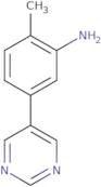 5-(3-Amino-4-methylphenyl)pyrimidine