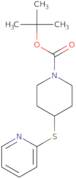 4-(Pyridin-2-ylsulfanyl)-piperidine-1-carboxylic acid tert-butyl ester