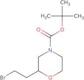 tert-Butyl 2-(2-bromoethyl)morpholine-4-carboxylate