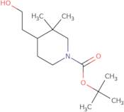 tert-Butyl 4-(2-hydroxyethyl)-3,3-dimethylpiperidine-1-carboxylate