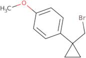 1-[1-(Bromomethyl)cyclopropyl]-4-methoxybenzene