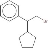 (2-Bromo-1-cyclopentylethyl)benzene