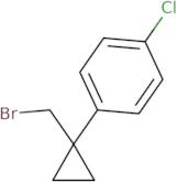 1-[1-(Bromomethyl)cyclopropyl]-4-chlorobenzene