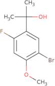 2-(5-Bromo-2-fluoro-4-methoxyphenyl)propan-2-ol