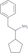 1-Cyclopentyl-2-phenylethan-1-amine