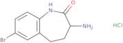 3-Amino-7-bromo-2,3,4,5-tetrahydro-1H-1-benzazepin-2-one hydrochloride