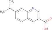 7-Isopropylquinoline-3-carboxylic acid