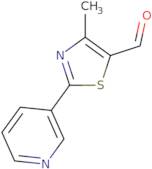 4-Methyl-2-pyrid-3-yl-1, 3-thiazole-5-carbaldehyde