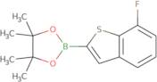 2-(7-Fluoro-1-benzothiophen-2-yl)-4,4,5,5-tetramethyl-1,3,2-dioxaborolane