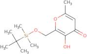 2-(((tert-Butyldimethylsilyl)oxy)methyl)-3-hydroxy-6-methyl-4H-pyran-4-one