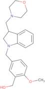 5-[[2,3-Dihydro-3-(4-morpholinylmethyl)-1H-indol-1-yl]methyl]-2-methoxy-benzenemethanol