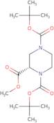 (S)-1,4-Di-tert-butyl 2-methyl piperazine-1,2,4-tricarboxylate