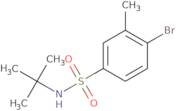 4-Bromo-N-tert-butyl-3-methylbenzenesulfonamide