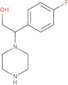 2-(4-Fluorophenyl)-2-piperazin-1-ylethanol