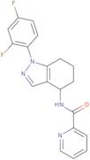 N-[1-(2,4-Difluorophenyl)-4,5,6,7-tetrahydro-1H-indazol-4-yl]-2-pyridinecarboxamide