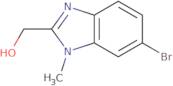 (6-Bromo-1-methyl-1H-1,3-benzodiazol-2-yl)methanol