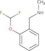 {[2-(Difluoromethoxy)phenyl]methyl}(methyl)amine