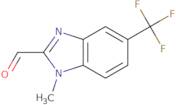 1-Methyl-5-(trifluoromethyl)-1H-1,3-benzodiazole-2-carbaldehyde