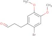 3-(2-Bromo-4,5-dimethoxyphenyl)propanal