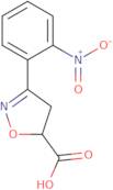 3-(2-Nitrophenyl)-4,5-dihydro-1,2-oxazole-5-carboxylic acid