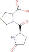 (S)-3-((R)-5-Oxopyrrolidine-2-carbonyl)thiazolidine-4-carboxylic acid